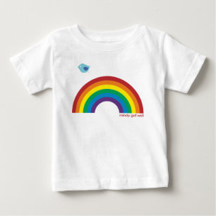 FUG Kids Rainbow Bird Baby T-Shirt