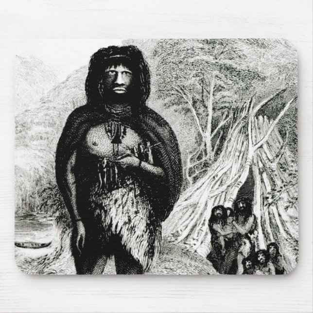 Fugian Man Mouse Mat (Front)