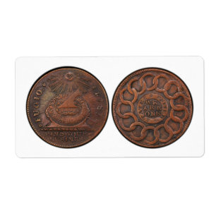Fugio Cent Mind Your Business Front and Back