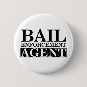 Fugitive Recovery Agent 6 Cm Round Badge