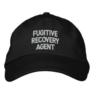 Fugitive Recovery Agent Embroidered Hat