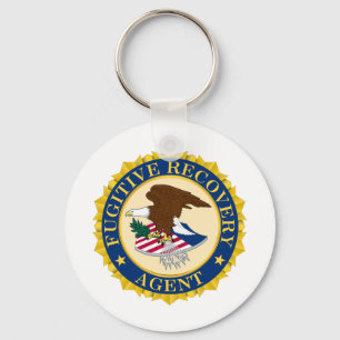Fugitive Recovery Agent Key Ring