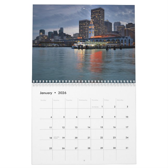 Fuglee Cityscapes | 2015 Calendar (Jan 2026)