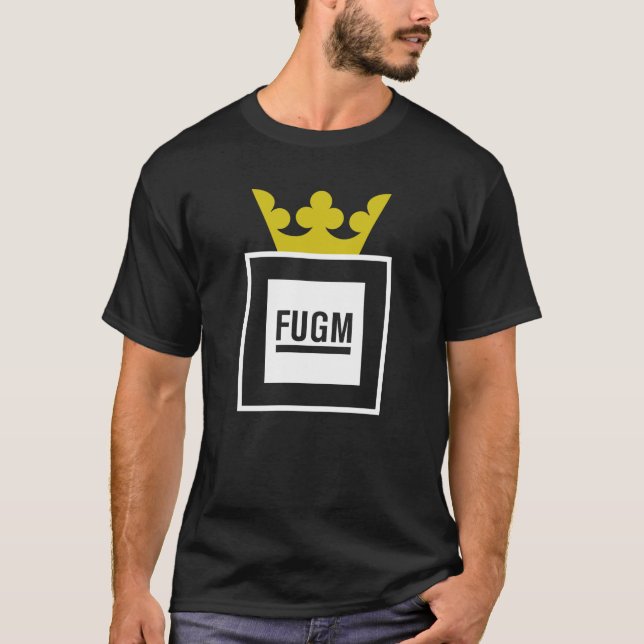 FUGM with Saab Crown by SAB T-Shirt (No Copyline) (Front)