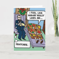 Fuitcake Psychology Greeting Card