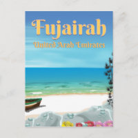 Fujairah United Arab Emirates beach poster