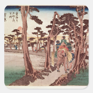 Fuji from Yoshiwara Square Sticker