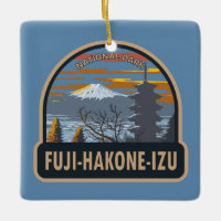 Fuji-Hakone-Izu National Park Japan Art Vintage