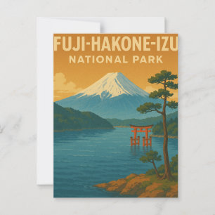 Fuji-Hakone-Izu National Park Postcard