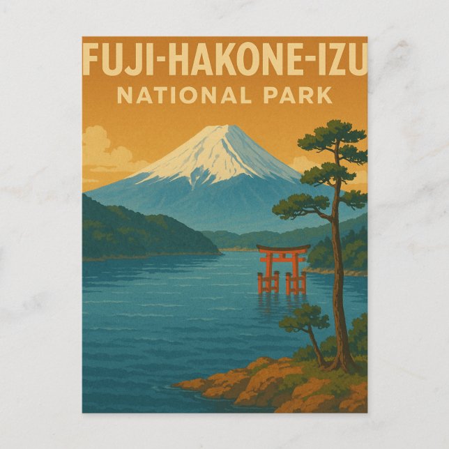 Fuji-Hakone-Izu National Park Postcard (Front)