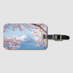Fuji Mountain   Kawaguchiko Lake   Spring In Japan Luggage Tag