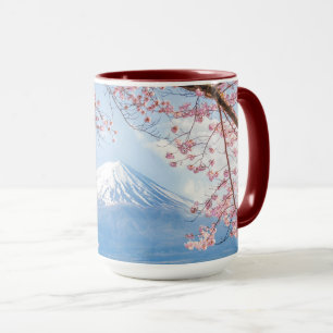 Fuji Mountain   Kawaguchiko Lake   Spring In Japan Mug