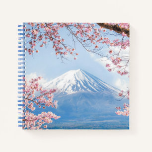 Fuji Mountain   Kawaguchiko Lake   Spring In Japan Notebook