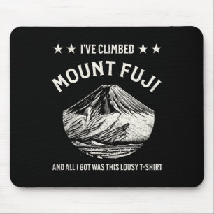 Fuji Mountain Peak, Climbing, Hiking Mouse Mat