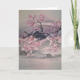 Fuji-san  note card