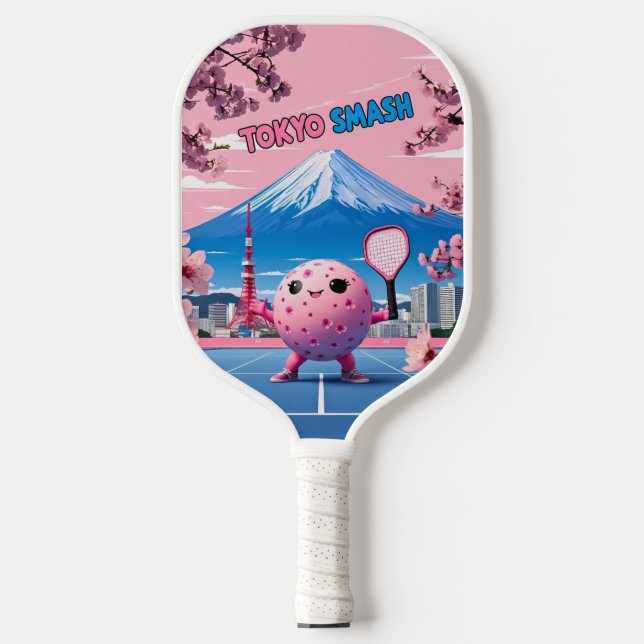  Fuji Smash – Tokyo Pickleball Design  Paddle (Front)
