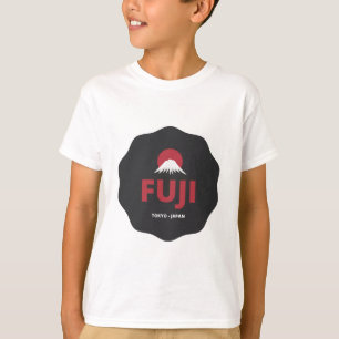 Fuji Tokyo Japan Emblem Design T-Shirt
