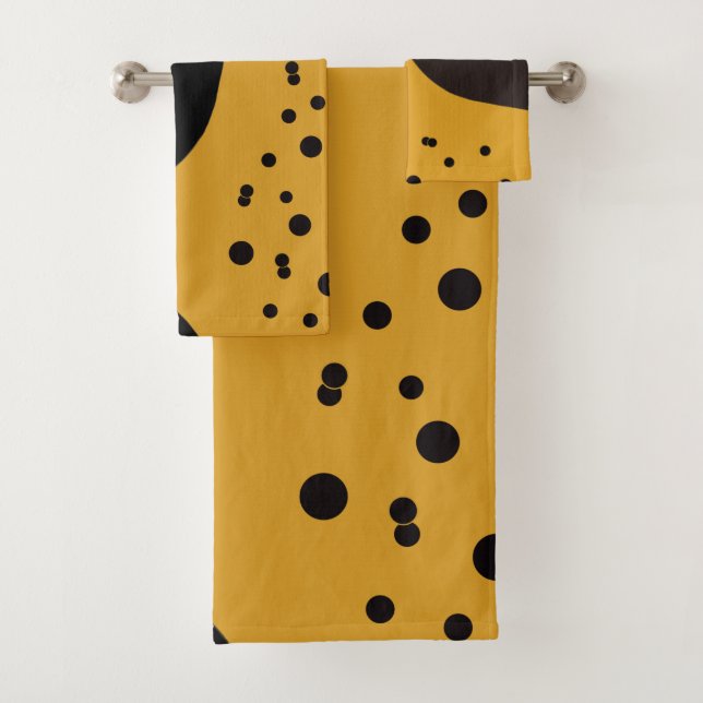 Fujigoshinkamonkurokirasya-Jinbaori Bath Towel Set (Insitu)