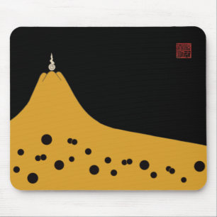 Fujigoshinkamonkurokirasya-Jinbaori Mouse Mat