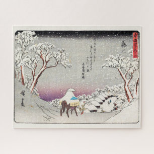 Fujikawa   Utagawa Hiroshige   Jigsaw Puzzle