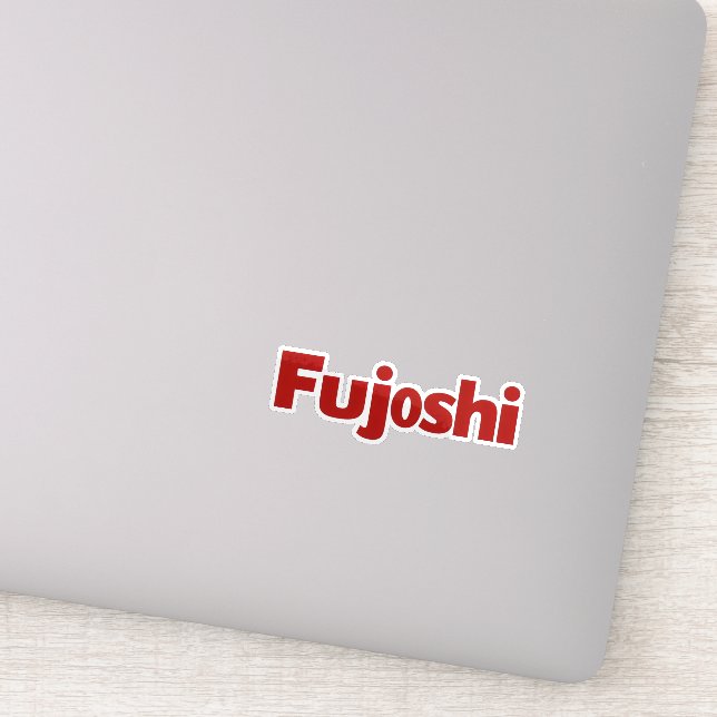 Fujoshi Simple Red Slogan (Detail)