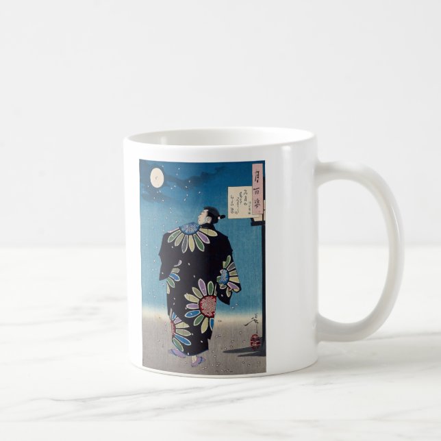 Fukami Jikyu, Tsukioka Yoshitoshi Coffee Mug (Right)