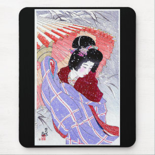 "Fukisetsu" by Shinsui ITO Mouse Mat
