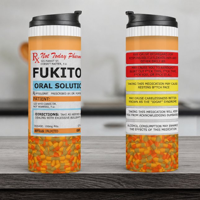 Fukitol Thermal Tumbler (Creator Uploaded)