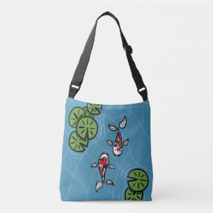 Fuku and Heiwa the Koi All-Over-Print Bag