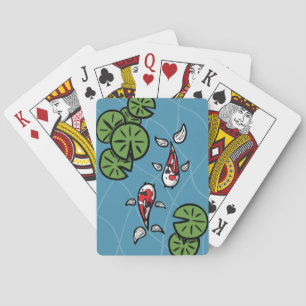 Fuku and Heiwa the Koi Classic Playing Cards
