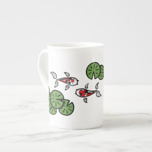 Fuku and Heiwa the Koi Speciality Mug
