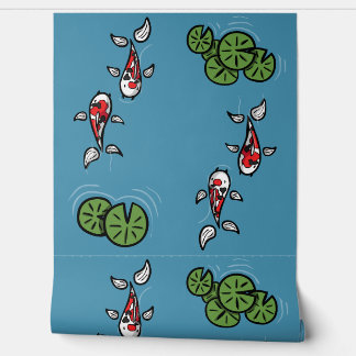 Fuku and Heiwa the Koi Wallpaper