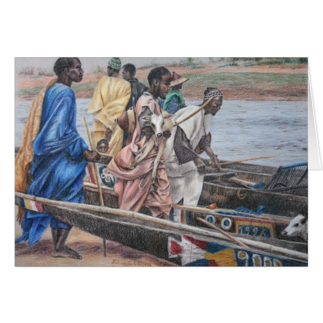 Fulani Cattle Herders (Front Horizontal)