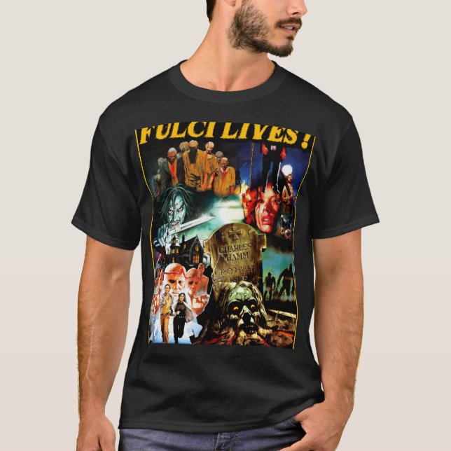 Fulci Lives vintage T-Shirt (Front)