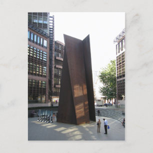 Fulcrum (1987) by Richard Serra , is a site specif Postcard