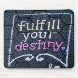 Fulfill Your Destiny Motivational Love Mouse Mat