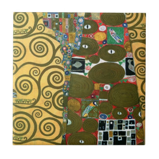 Fulfilment aka The Embrace by Gustav Klimt Tile