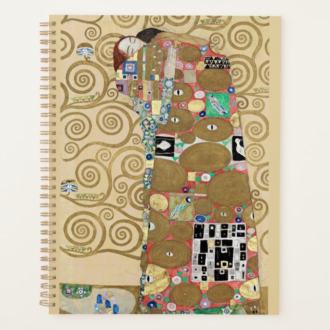 Fulfilment, Gustav Klimt  Planner (Front)