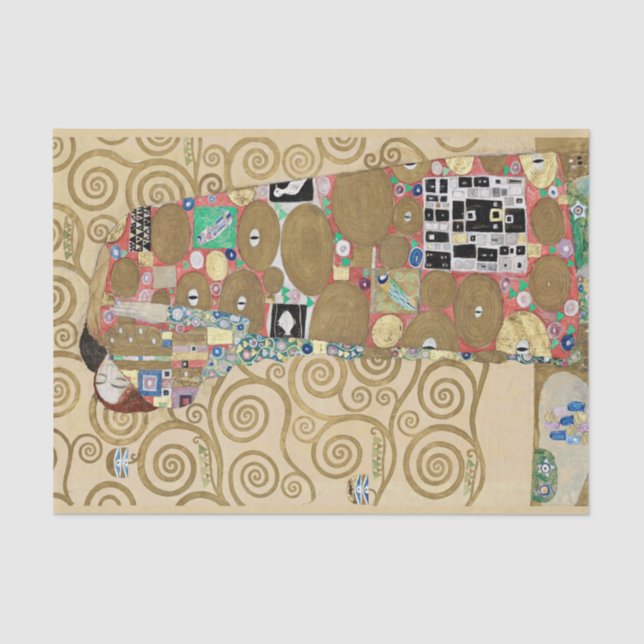 Fulfilment, Gustav Klimt Tissue Paper (Front)