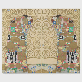 Fulfilment, Gustav Klimt  Wrapping Paper