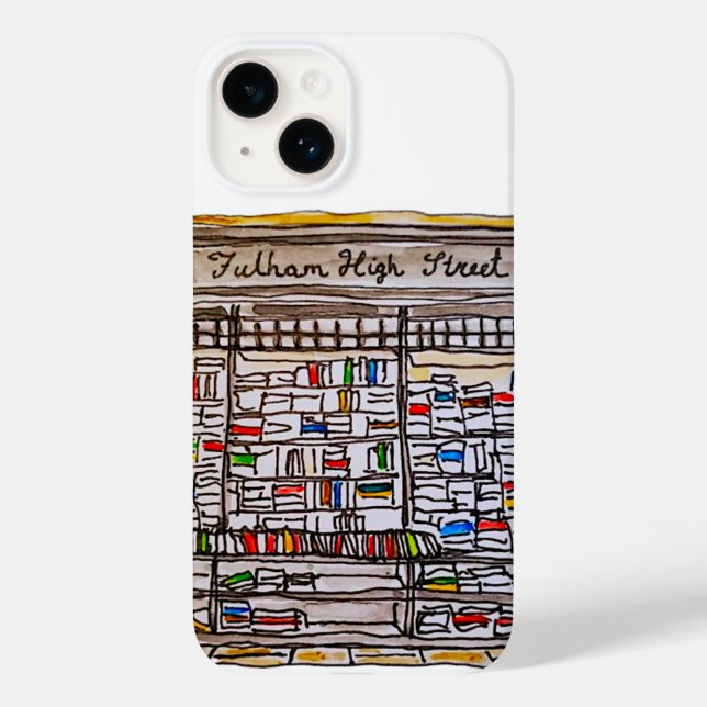 Fulham High Street Book Shop Case-Mate iPhone Case (Back)