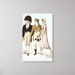 Full and Half Full Dresses for April Canvas Print