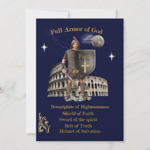 Full Armour of GOD Holiday Card