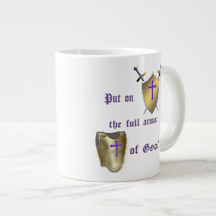 Full Armour of God Large Coffee Mug