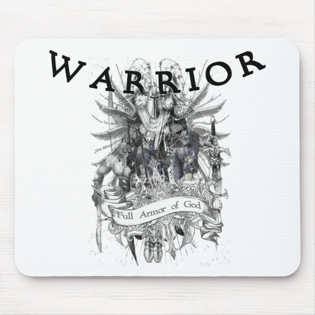 Full Armour of God Mouse Mat (Front)