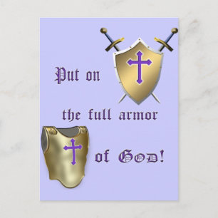 Full Armour of God Postcard