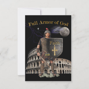 Full Armour of GOD Thank You Card