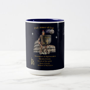 Full Armour of GOD Two-Tone Coffee Mug