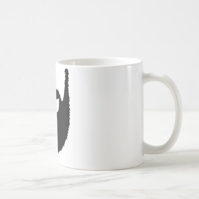 Full beard coffee mug (Right)