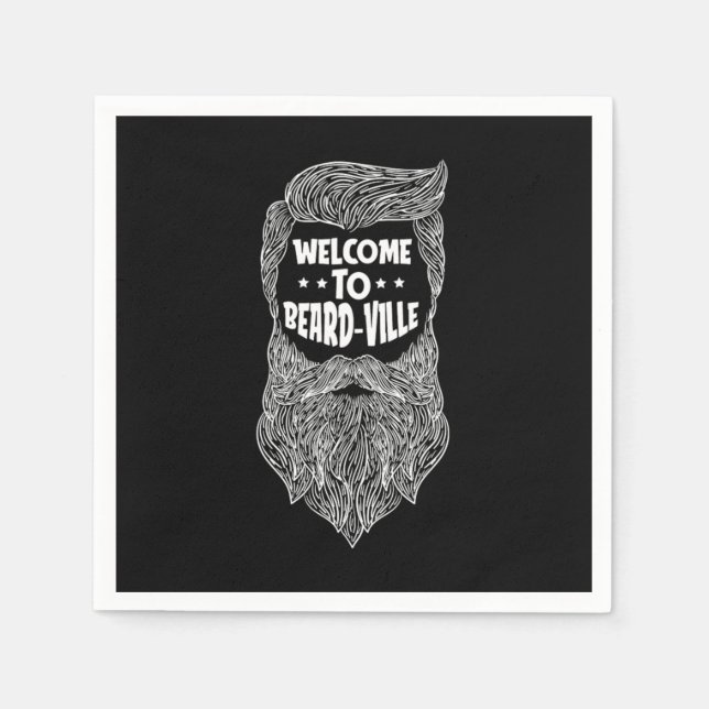 Full Beard Napkin (Front)